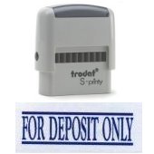 S-Printy 4911 English &quot;For Deposit Only&quot;